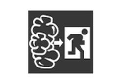 Crémone pompier de sécurité pour anti-panique