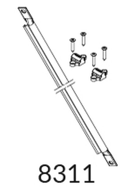 Crémone pompier de sécurité pour anti-panique