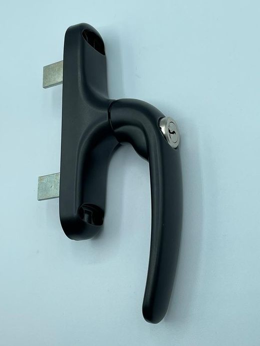 Crémone simple avec clé ouverture extérieure 2 lames.