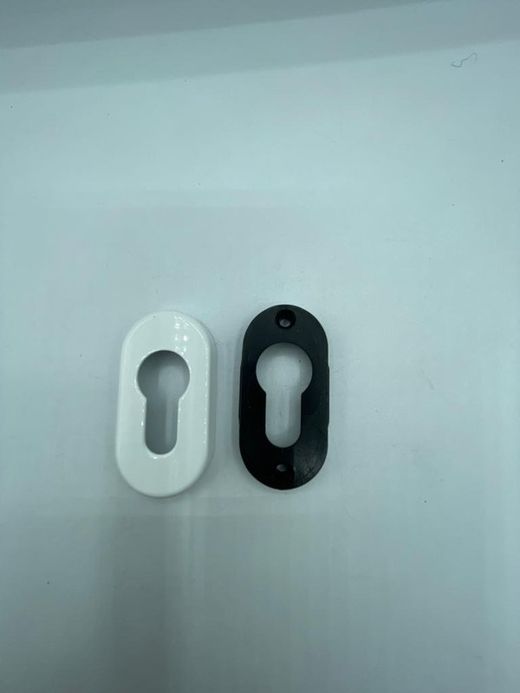 Guarnição do cilindro de alumínio branco/preto/prata.