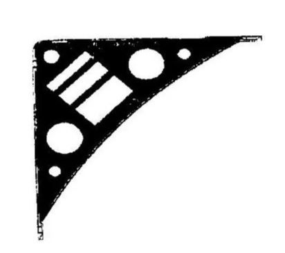 Escuadra PVC Cruceta Premarco 200.