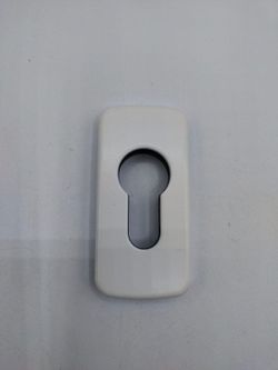 Escudo de acabamento quadrado