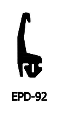 Joint central EPD en caoutchouc