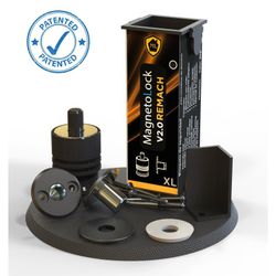 Aimant de verrouillage coulissant blanc MagnetoLock V2.0 X / MagnetoLock V2.0 XL REMACH