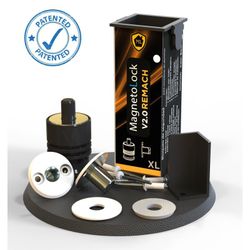 Aimant de verrouillage coulissant blanc MagnetoLock V2.0 X / MagnetoLock V2.0 XL REMACH