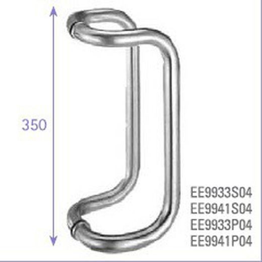 Ensemble de poignées en acier inoxydable mat TT015/s-s.