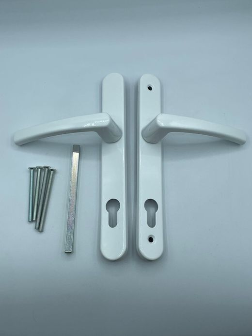 Jeu de poignées à plaque longue 8/92 30 mm