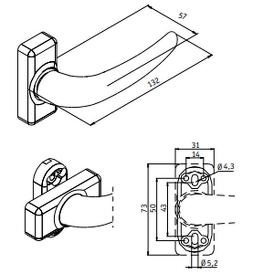 Jeu de manivelles à bouclier récupérable.