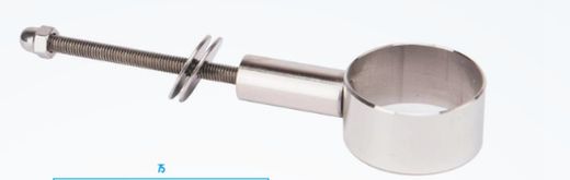 Ensemble de support de passage individuel en acier inoxydable Tir T40