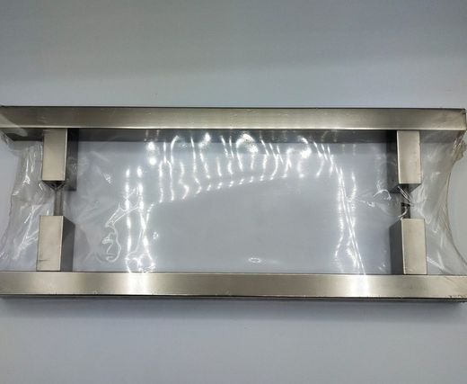 Set de poignées tour rectangulaire l.400 30x20 Inox