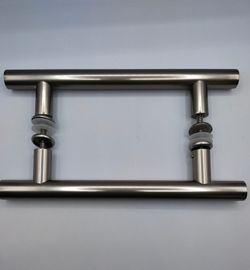 Juego Tirador Torreon Recto Pequeño 300x25 Inox
