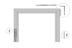 Kit de ângulo de retorno suplementar oscilante