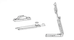kit d'angle de reprise supplémentaire evo security