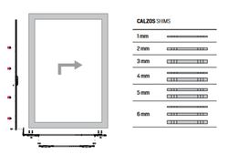 Kit de cales en plastique.