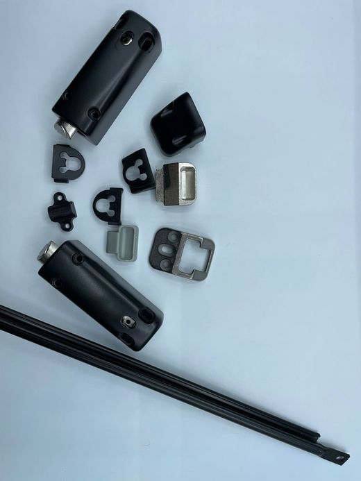 Kit loquets verticaux et gâche pompier