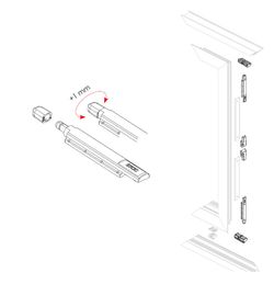 Kit prático com 1 placa terminal de ponta metálica.