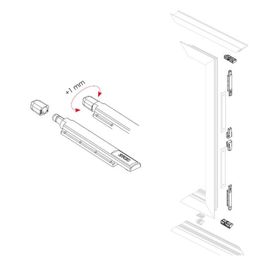 Kit prático com 1 placa terminal de ponta metálica.