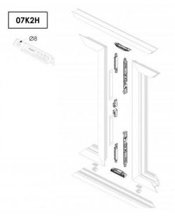 Kit praticável de 2 folhas