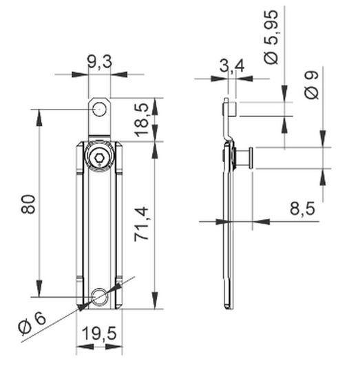 kit de ponto de fechamento do terminal de segurança evo security