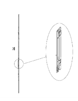 Kit vertical palanca c16 gasm2300 1840-2340 he763007