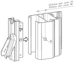 Bouton majorquin bouton rotatif c36 lux