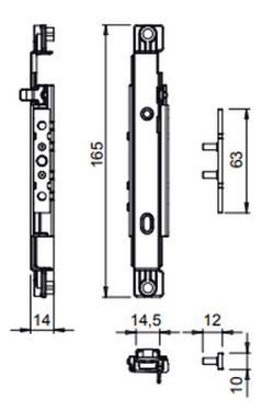 Mécanisme oscillant chic et chic np-supra.