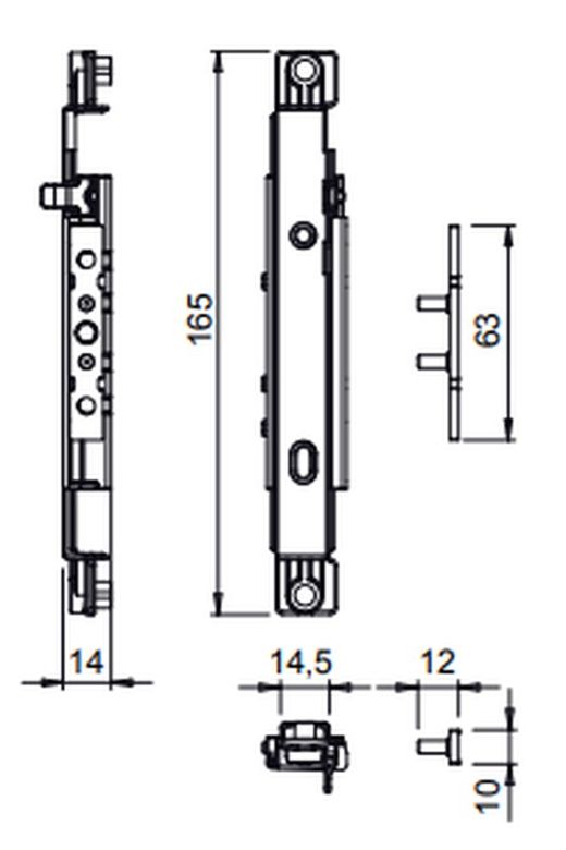 Mécanisme oscillant chic et chic np-supra.
