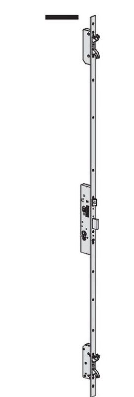 Multitop max 3p f.p. Acier inoxydable 2300mm