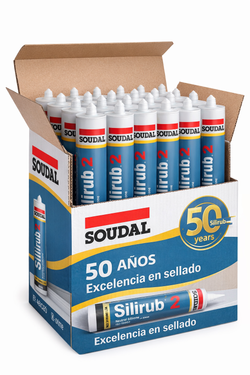 Pack de 24 Tubos silicona neutra-color silirub 2+