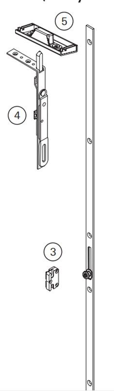 Goupille de porte 150 mm SIL (ANGLE)
