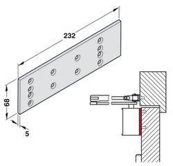 Placa de Montaje para TS 71/72