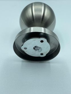 Base de bouton boule fixe en inox 70mm