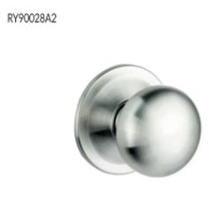 Pomo fijo bola inox base 70mm - Pomo centro puerta acero inoxidable.