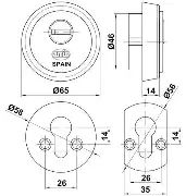 Protección antitaladro cremona aguja 25–50 NX – Roto NX