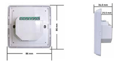 Receptor C/Mando Mural Pared 230V-24V AC227-11