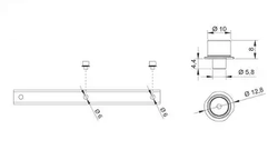 Rivet à douille Evo-soft 6mm tfs04-05-06