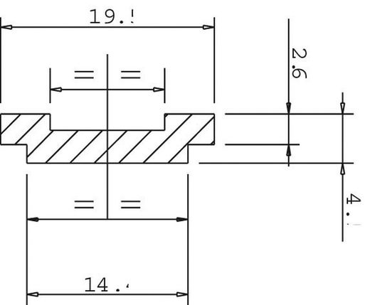Rouleau de plaques en polyamide 200 mètres