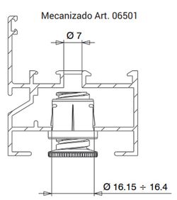 Prise d'extension Skato 0-21 m/m