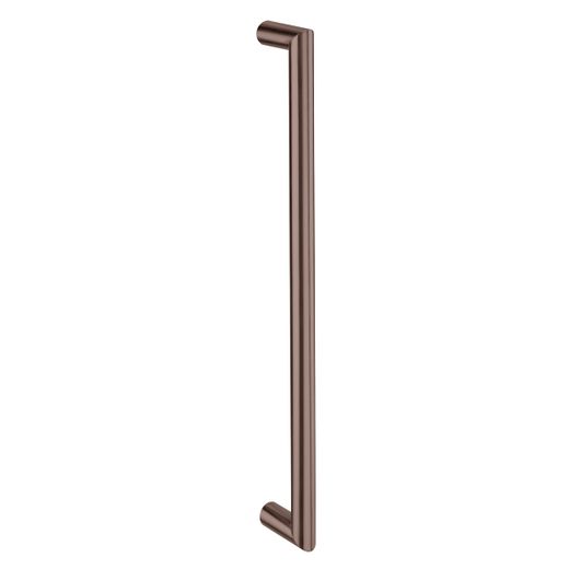 Tirador redondo fijación oculta 600 mm inox.