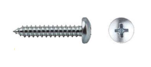 Vis large 3,3X9,5MM - DIN 7981 Galvanisée.