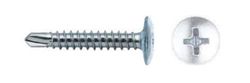 Tornillo Ancho 3,5 - DIN FST Cabeza Remache Blanco.
