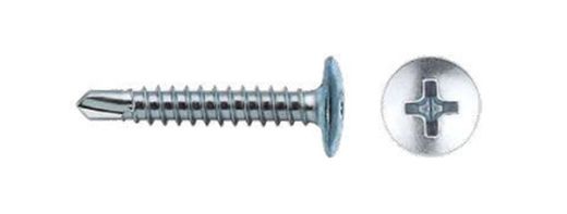 Largeur de vis 3,5 – Tête de rivet plaquée zinc DIN FST.