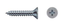 Tornillos Ancho 3,5 - DIN 7982 Zincado.