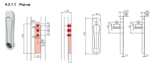 PREGO P/MULTIP. POP-UP EM LINHA 26mm