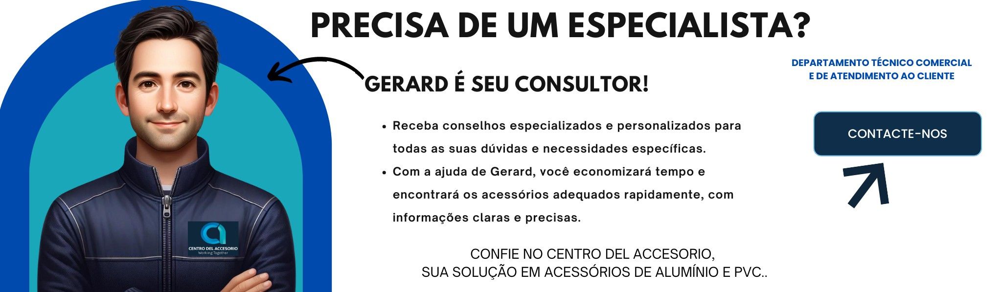 Aconselhamento de clientes.